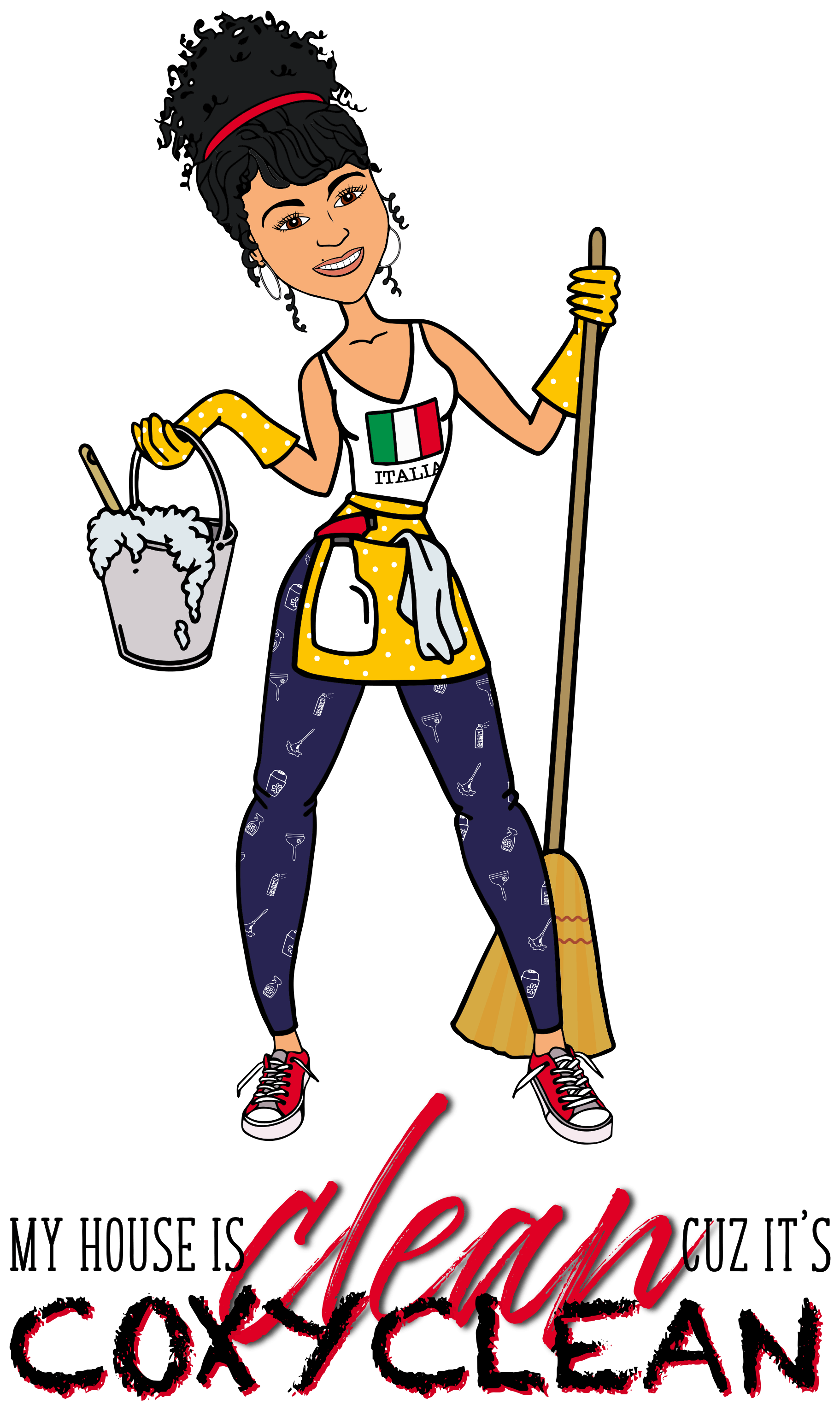 Coxy Clean — My house is clean cuz it's Coxy Clean